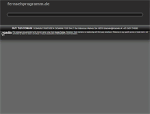 Tablet Screenshot of fernsehprogramm.de